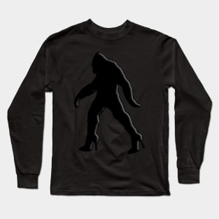 Bigfoot High Heels Long Sleeve T-Shirt